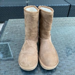 brown soft boots size 7